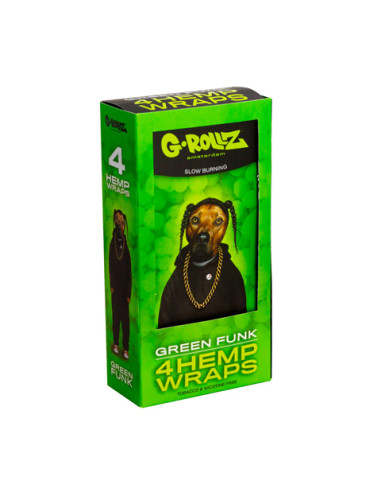 G-ROLLZ HEMPS WRAPS X4 GRAPE 15 UDS PR1516D