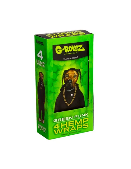 G-ROLLZ HEMPS WRAPS X4 GRAPE 15 UDS PR1516D