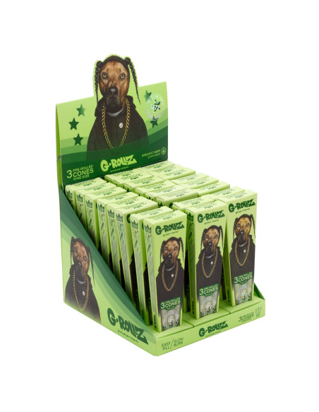 CONOS G-ROLLZ KING SIZE ORGANIC HEMP RAP 24X3 UDS PR1154KB