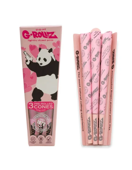 CONOS G-ROLLZ KING SIZE PANDA PINK 24X3 UDS BG1156KB