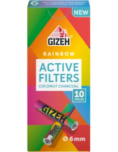 ACTIVE GIZEH FILTER RAINBOW 20 UDS DE 10 FILTROS 2