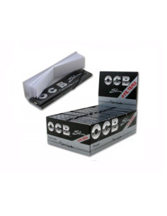 PAPELILLOS OCB NEGRO PREMIUM 1 1/4 + TIPS 24 UDS