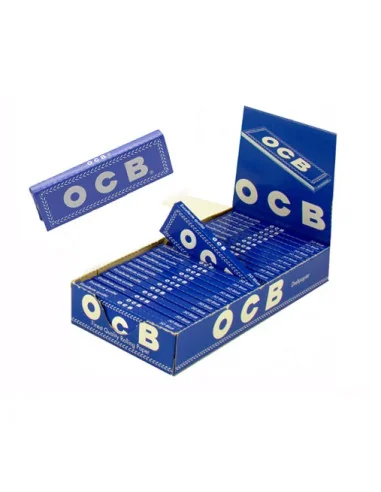 PAPELILLOS OCB AZUL N°1 25 UDS