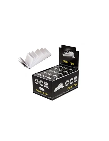 TIPS OCB NEGRO 25 UDS
