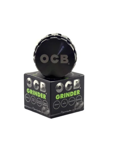 GRINDER OCB ALUMINIO BLACK 4 PARTES 50 MM