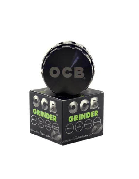 GRINDER OCB ALUMINIO BLACK 4 PARTES 50 MM