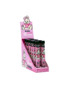 G-ROLLZ TUBO DE VIDRIO CONO BLUNT X2 PETALOS DE ROSA 12 UDS