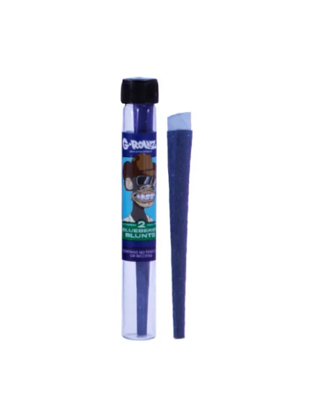 G-ROLLZ TUBO DE VIDRIO CONO BLUNT X2 BLUEBERRY MONO 12 UDS