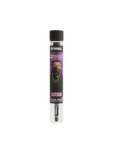 G-ROLLZ TUBO DE VIDRIO CONO HERBAL BLUNT X2...