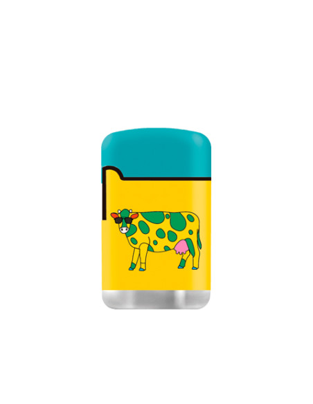 ENCENDEDOR ZENGAZ ZL03 JET FLAME CRAZY ANIMALS 12 UDS