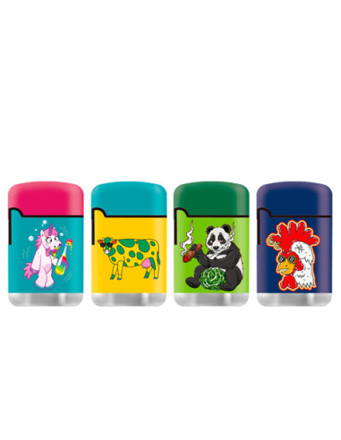 ENCENDEDOR ZENGAZ ZL03 JET FLAME CRAZY ANIMALS...