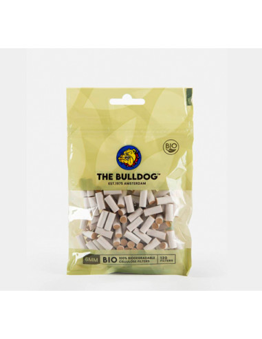FILTROS THE BULLDOG AMSTERDAM BIODEGRADABLE 6MM 10 UDS