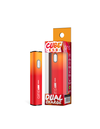 VAPORIZADOR AIRISTECH CUBE HAWTHORN RED 650MAH