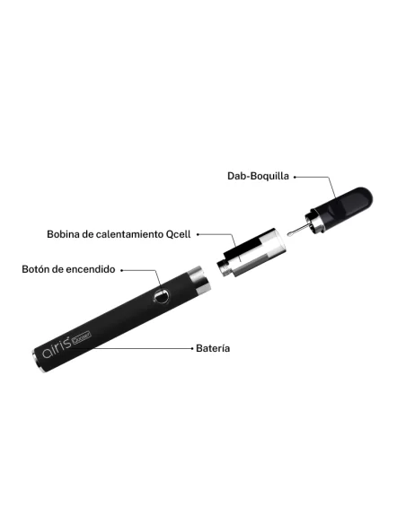 VAPORIZADOR AIRISTECH QUASER WAX RAINBOW
