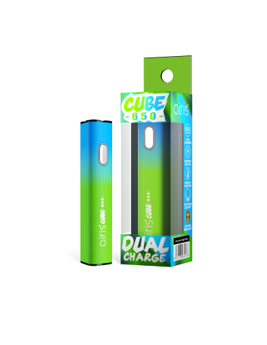 VAPORIZADOR AIRISTECH CUBE APPLE GREEN 650MAH