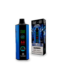 FUME VAPE NICKY JAM BLUEBERRY MINT BLUE MIAMI 0% NIC...