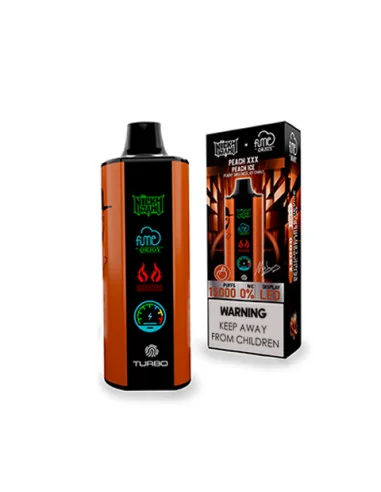 FUME VAPE NICKY JAM PEACH ICE PEACH XXX 0% NIC...