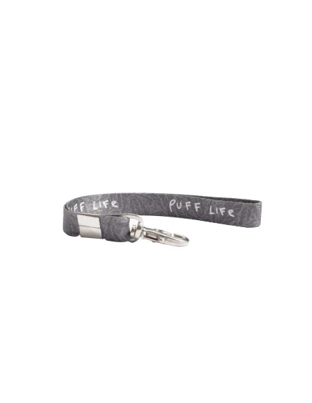 MINI LANYARD PUFF CINZA