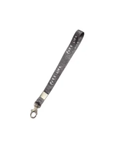 MINI LANYARD PUFF CINZA