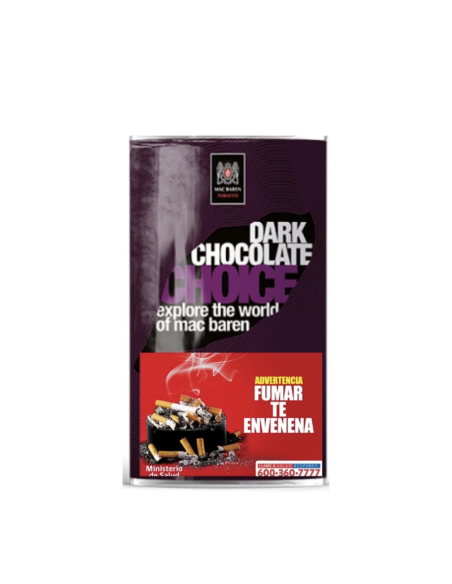 TABACO CHOICE DARK CHOCOLATE 40 GRS
