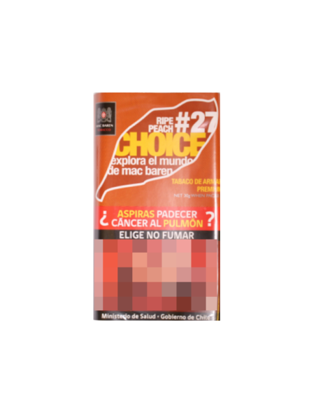 TABACO CHOICE RIPE PEACH 40 GRS