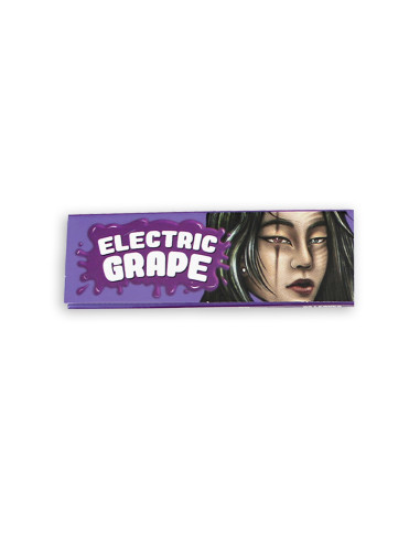 LRC PAPELILLOS 1 1/4 SABOR ELECTRIC GRAPE 15 UDS