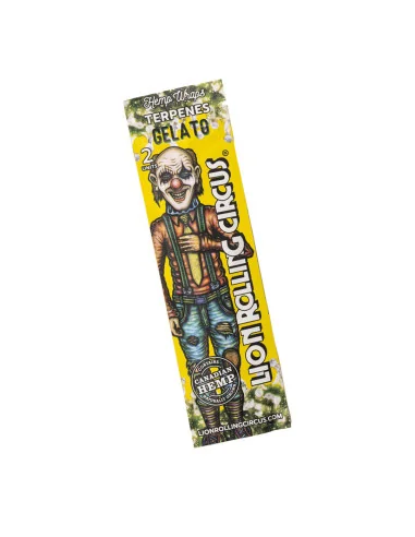 LRC HEMP WRAPS TERPENO DE GELATO 25 UDS