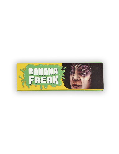 LRC PAPELILLOS 1 1/4 SABOR BANANA FREAK 15 UDS