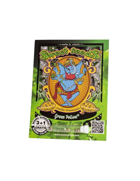 SWEET SEEDS GREEN POISON 3+1 UDS