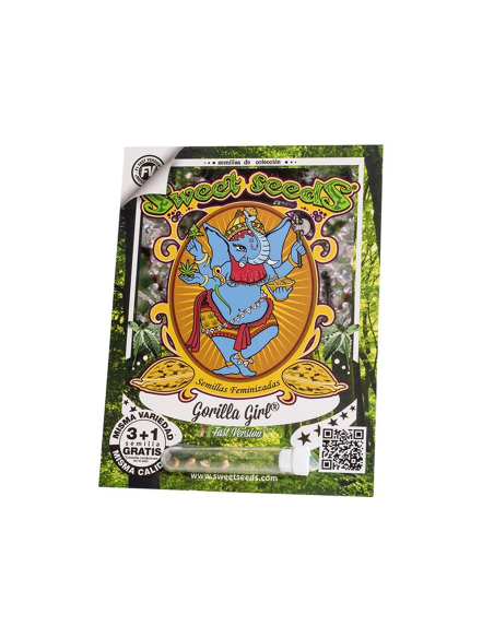 SWEET SEEDS GORILLA GIRL F1 FAST VERSION 3+1 UDS