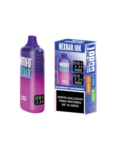 VAPORIZADOR WOTOFO NEXBAR 10K BLUEBERRY RASPBERRY 10000 PUFF