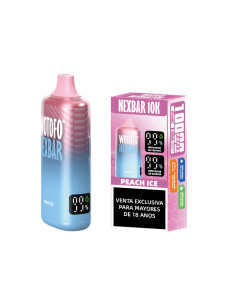 VAPORIZADOR WOTOFO NEXBAR 10K PEACH ICE 10000 PUFF