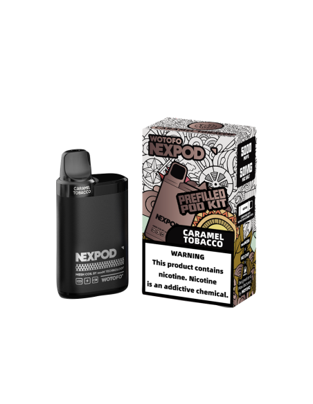 NEXPOD KIT CARAMEL TABACCO 5000 PUFF