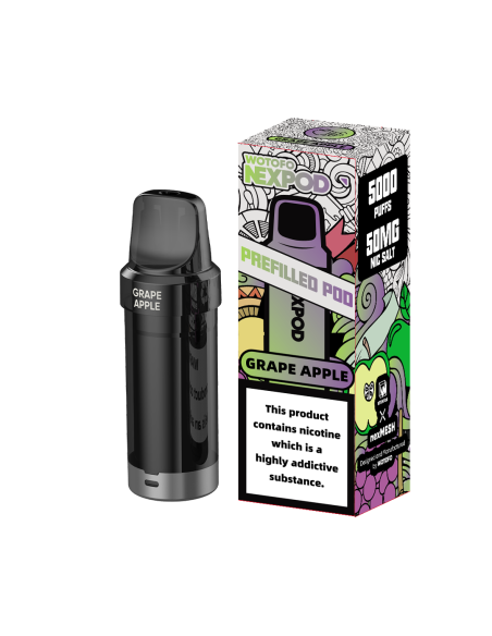 NEXPOD RECARGA GRAPE APPLE 5000 PUFF