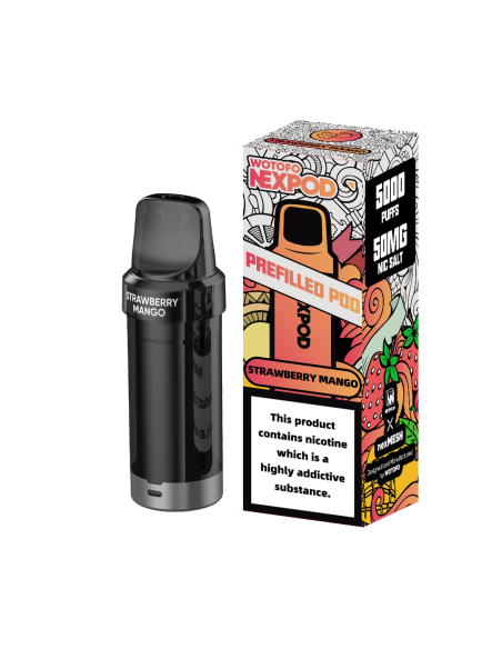 NEXPOD RECARGA STRAWBERRY MANGO 5000 PUFF