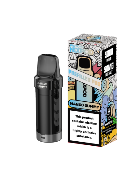 NEXPOD RECARGA MANGO GUMMY 5000 PUFF