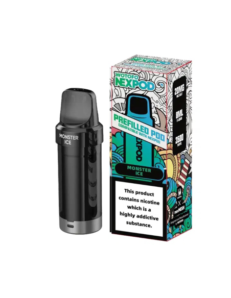 NEXPOD RECARGA MONSTER ICE 5000 PUFF