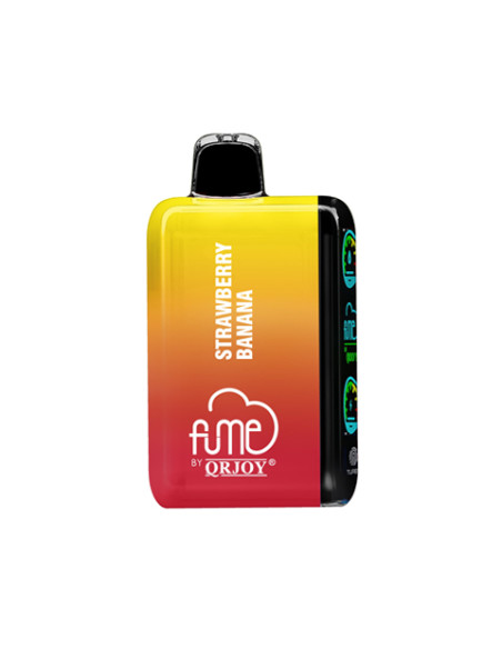 FUME VAPE PRIME ZERO STRAWBERRY BANANA 0% NIC 20.000 PUFF