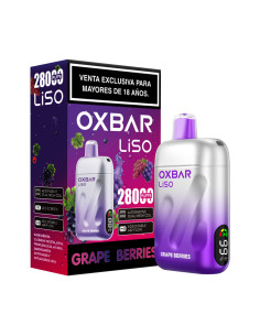VAPORIZADOR OXBAR LISO GRAPE BERRIES 28000 PUFF