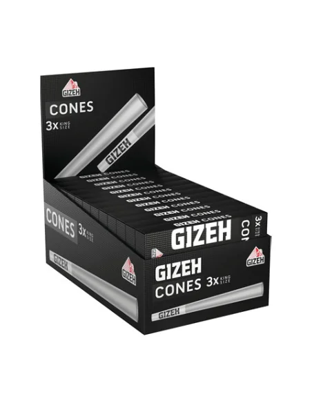 CONOS GIZEH KING SIZE BLACK 24 UDS