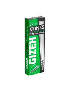 CONOS GIZEH KING SIZE + ACTIVE FILTER CONICAL 10 UDS