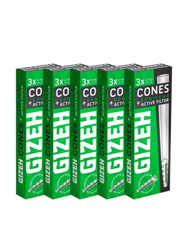 CONOS GIZEH KING SIZE + ACTIVE FILTER CONICAL...