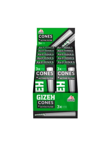 CONOS GIZEH KING SIZE + ACTIVE FILTER CONICAL...