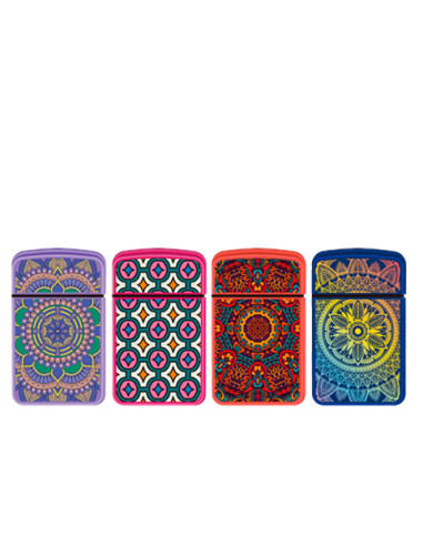 ENCENDEDOR ZENGAZ ZL12 JET FLAME DISENO MANDALA...