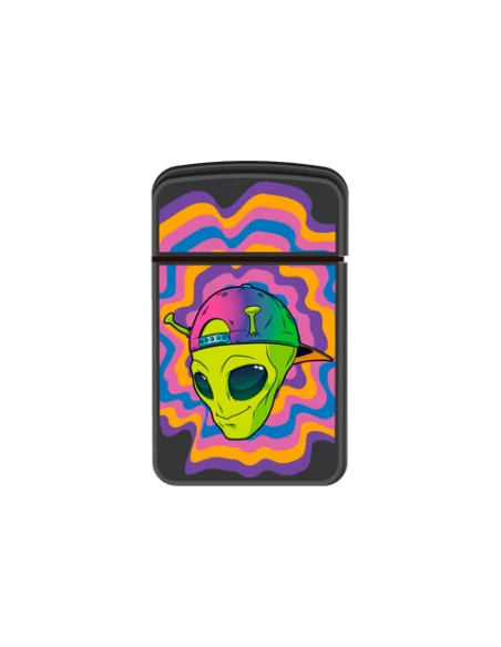 ENCENDEDOR ZENGAZ ZL12 JET FLAME DISENO ALIENS 12 UDS