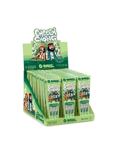 CONOS G-ROLLZ 1 1/4 ORGANIC GREEN HEMP CHEECH &...