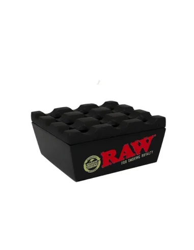CENICERO RAW METALICO NEGRO ANTI VIENTO REGAL...