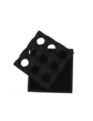 CENICERO RAW METALICO NEGRO ANTI VIENTO REGAL...