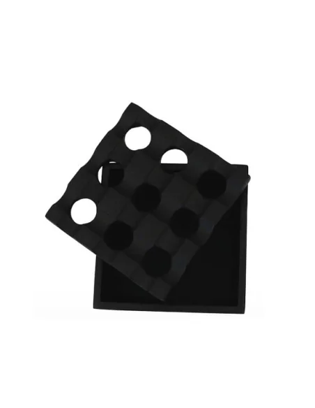 CENICERO RAW METALICO NEGRO ANTI VIENTO REGAL ASHTRAY 1 UDS