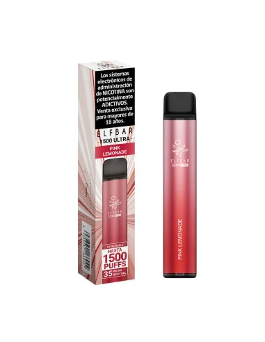 VAPORIZADOR ELFBAR PINK LEMONADE 1500 PUFF...
